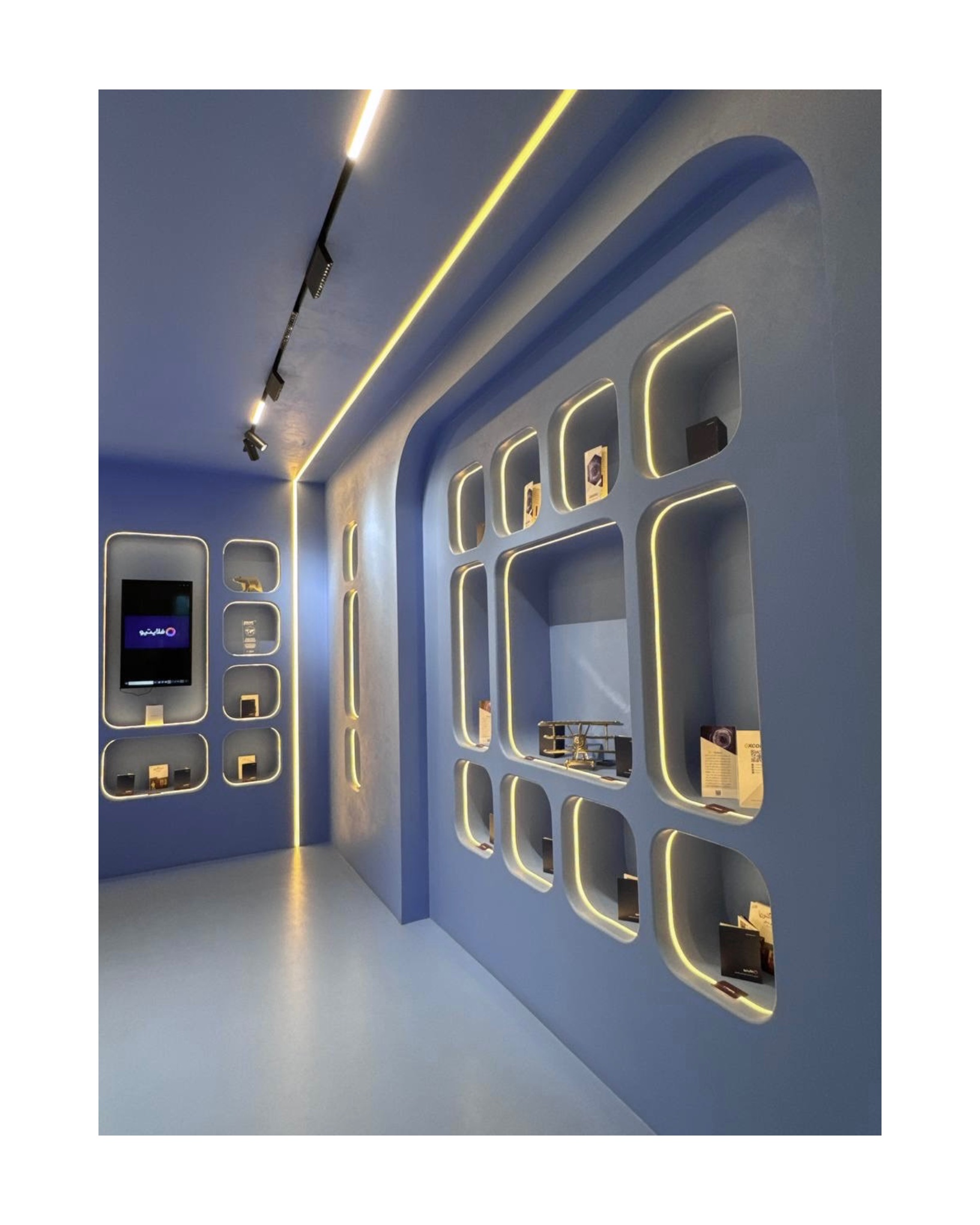 طراحی غرفه فلایتیو فرودگاه امام